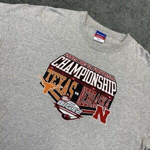 2009 Big 12 Championship‎ T-Shirt  XXL Nebraska Cornhuskers Vs Texas Longhorns